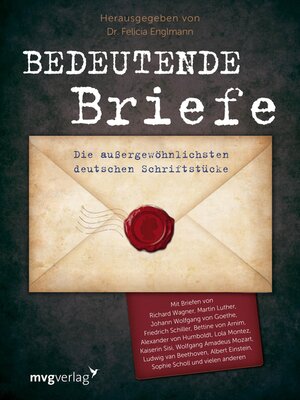 cover image of Bedeutende Briefe